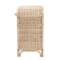Baxton Studio Magni Modern Bohemian Natural Brown Rattan 1-Drawer Nightstand 231-13154-ZORO - alternate 9